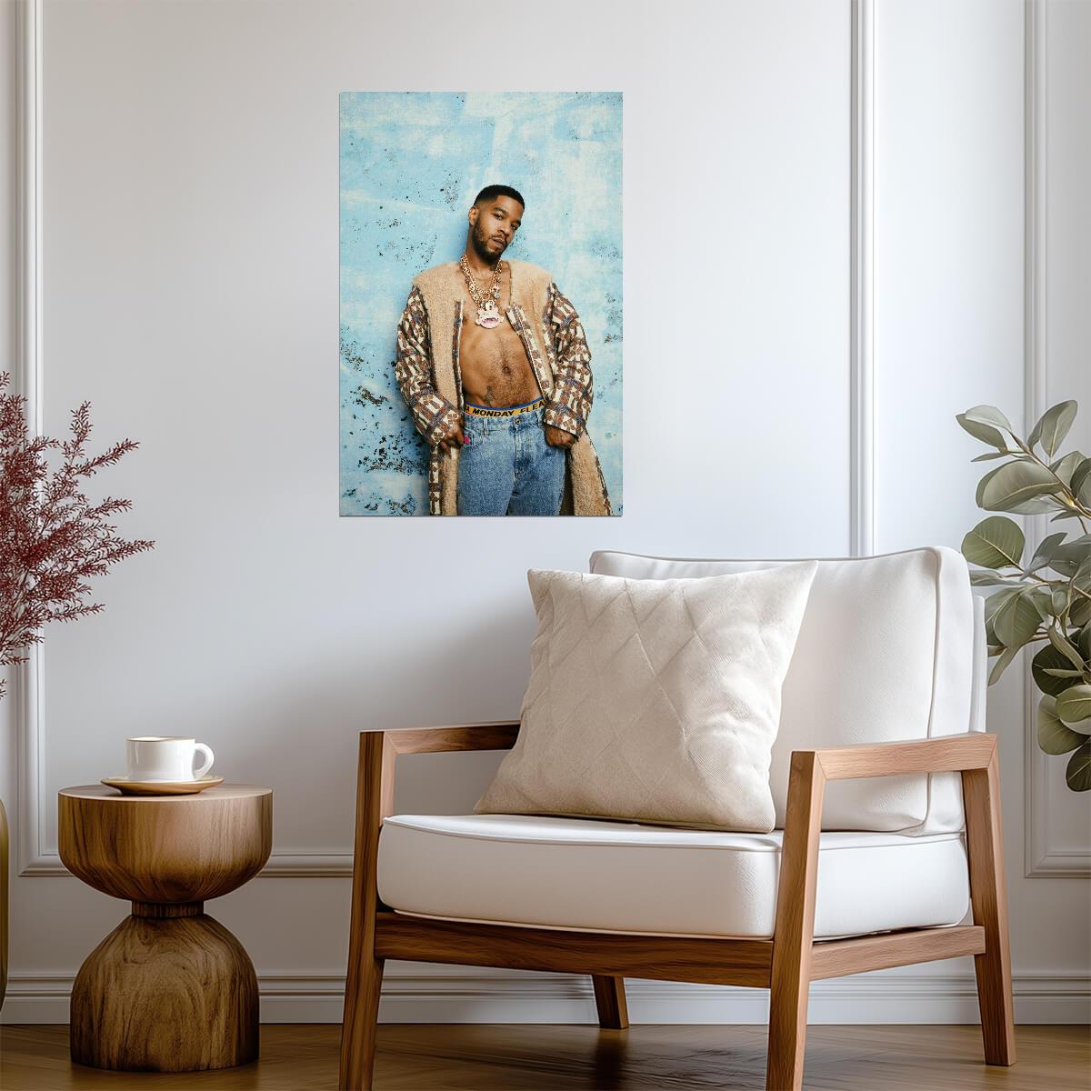 Kid Cudi Wall Art | American Rapper Poster - Music Poster