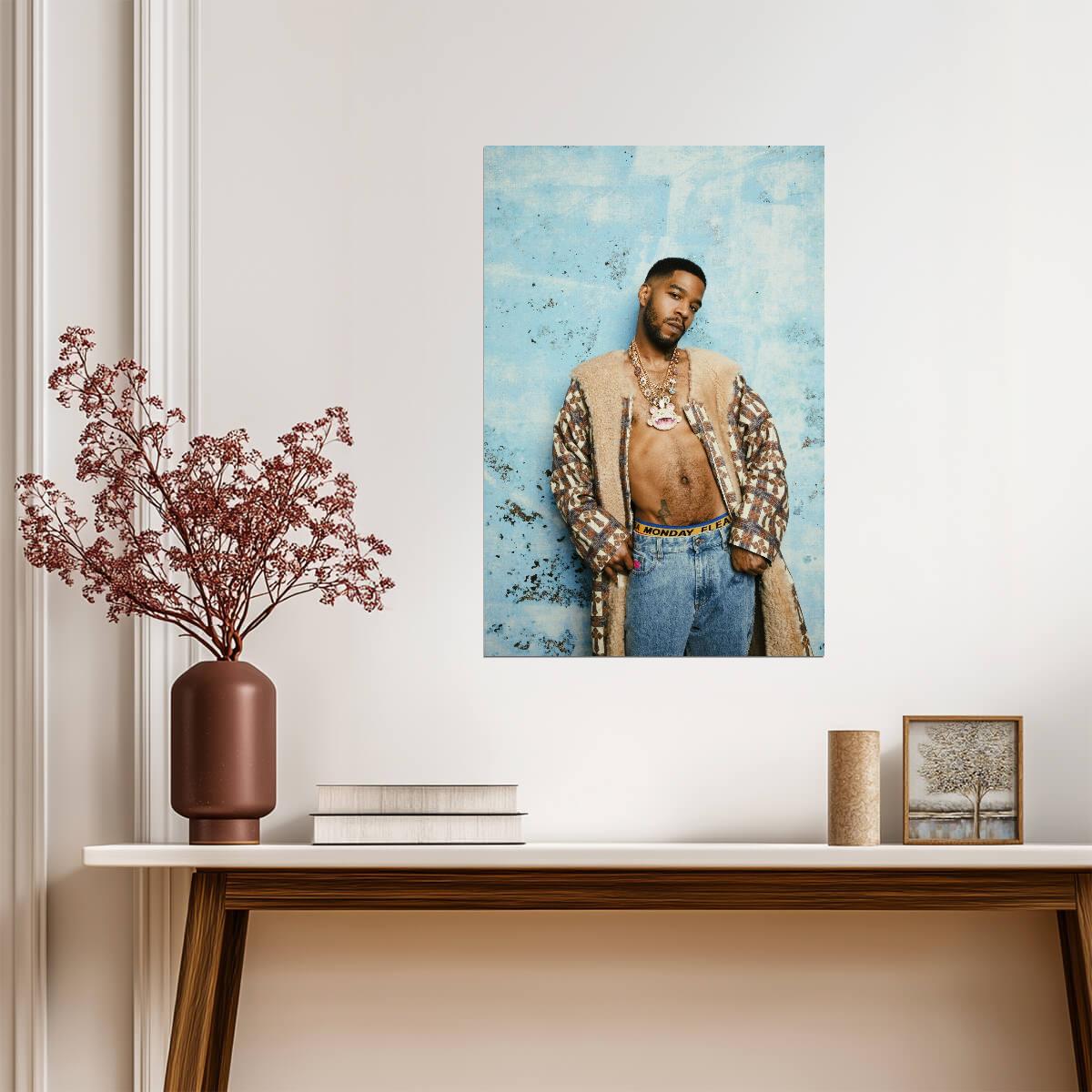 Kid Cudi Wall Art | American Rapper Poster - Music Poster