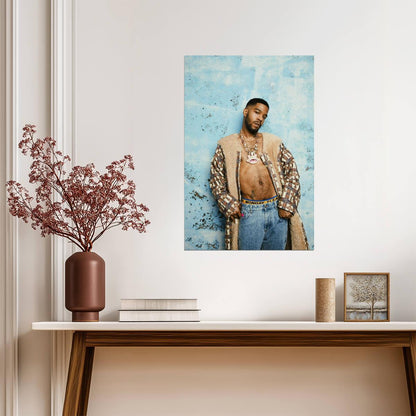 Kid Cudi Wall Art | American Rapper Poster - Music Poster