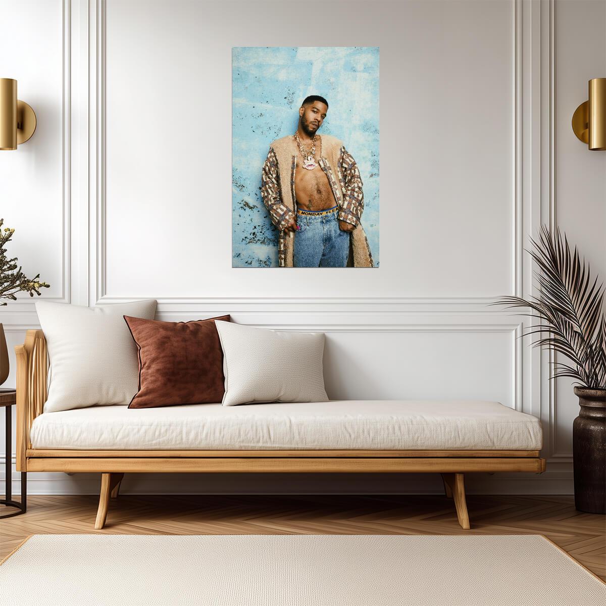 Kid Cudi Wall Art | American Rapper Poster - Music Poster