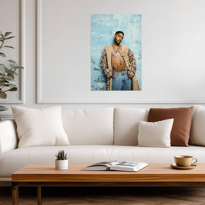 Kid Cudi Wall Art | American Rapper Poster - Music Poster