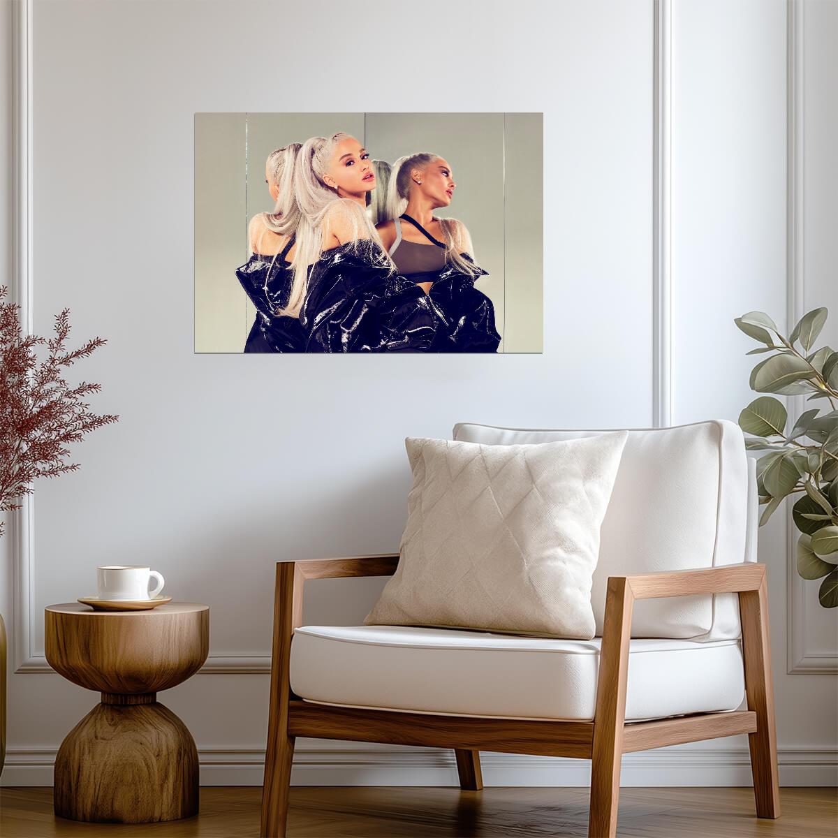 Ariana Grande Sweetener Era Photoshoot | Platinum Blonde Poster | Music Star Wall Art - Music Poster