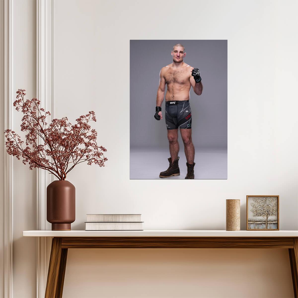 Sean Strickland Tarzan | UFC Poster | Middleweight Fighter Print - Sports Poster
