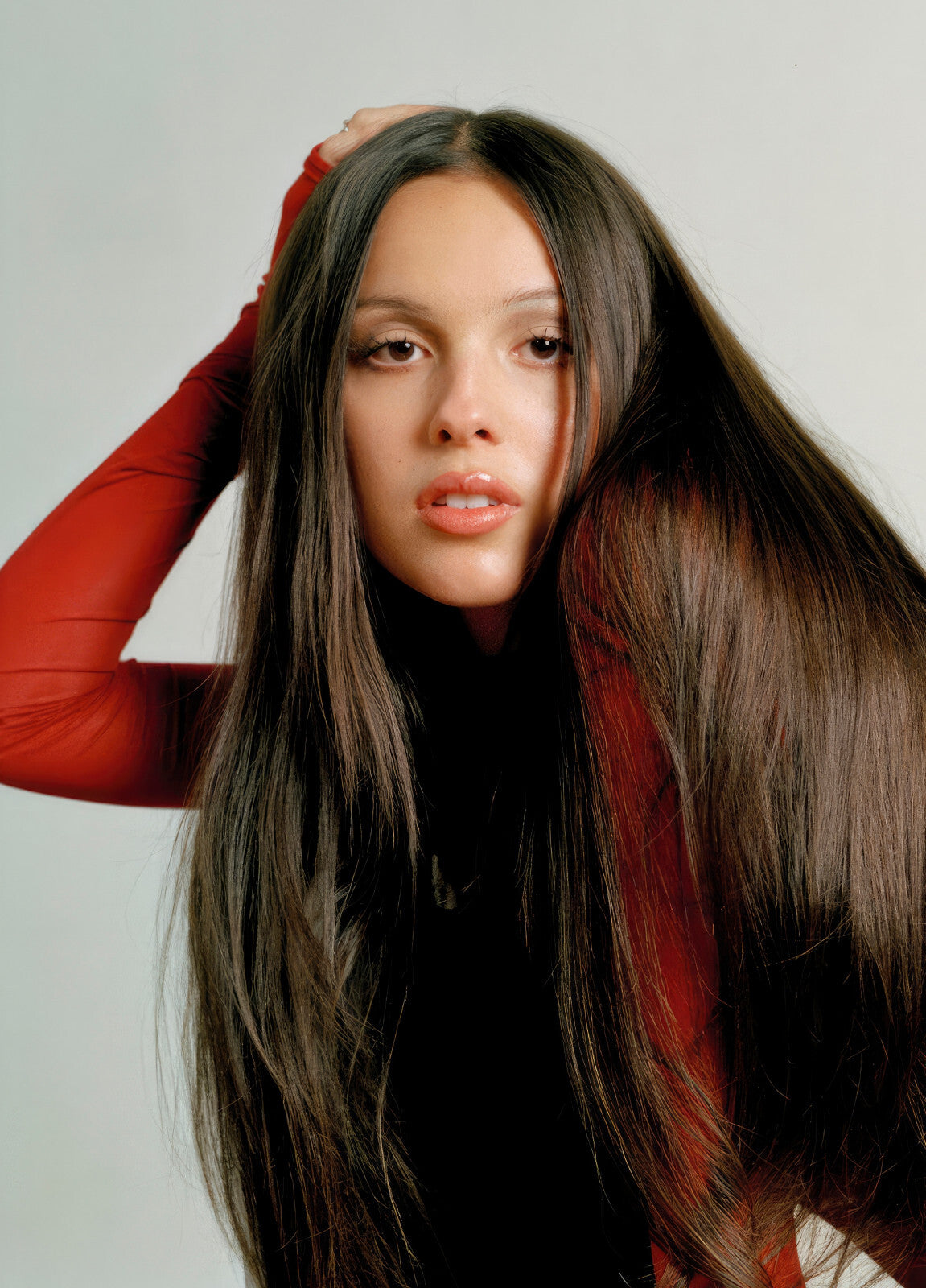 Olivia Rodrigo Close-Up Portrait | Modern Pop Star Poster | Music Celebrity Wall Art - Music Poster