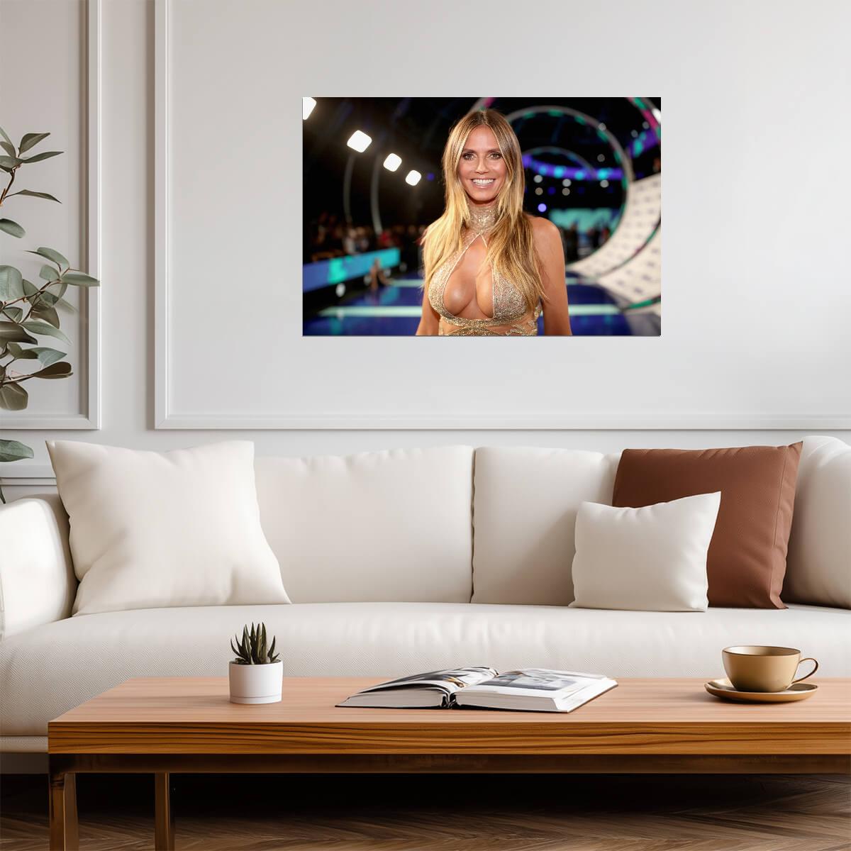 Heidi Klum | Fashion Icon | Sexy Model Poster - Celebrities Poster