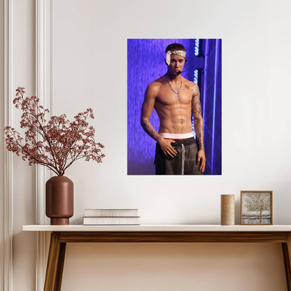Justin Bieber Poster | Live Concert Music Print - Music Poster