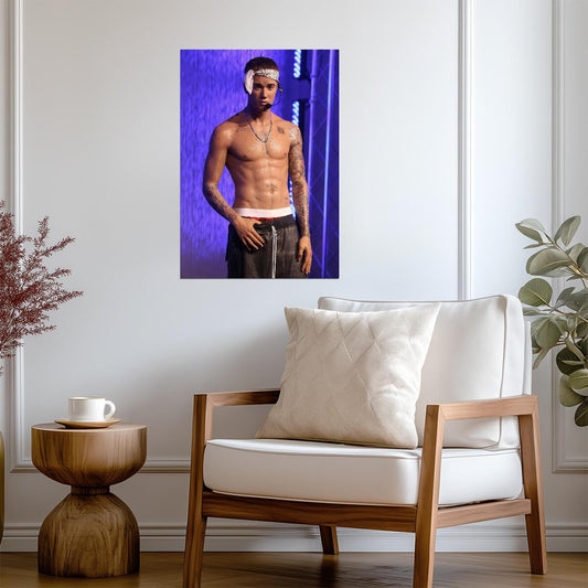 Justin Bieber Poster | Live Concert Music Print - Music Poster