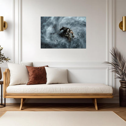 Skyrim Dragonborn Battle Cry | Action RPG Poster | Fantasy Warrior Wall Art - Video Games Poster