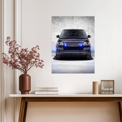 Land Rover Range Rover Sentinel | Armored Luxury SUV Poster | VIP Protection Vehicle Art - Cars Poster