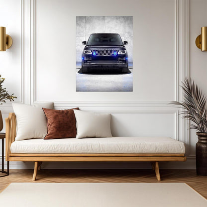 Land Rover Range Rover Sentinel | Armored Luxury SUV Poster | VIP Protection Vehicle Art - Cars Poster