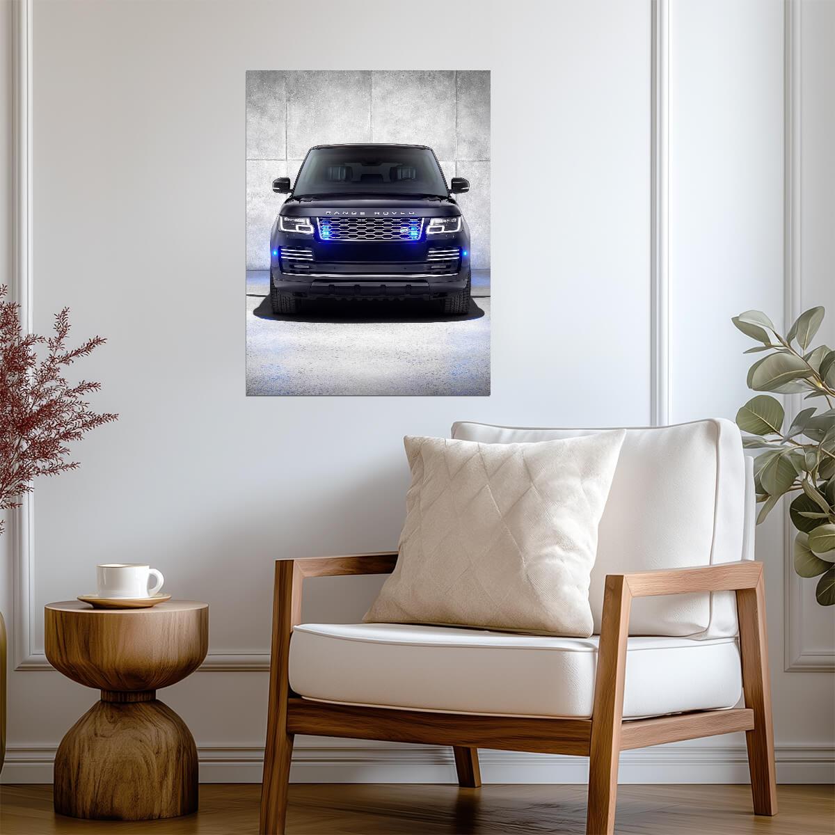 Land Rover Range Rover Sentinel | Armored Luxury SUV Poster | VIP Protection Vehicle Art - Cars Poster