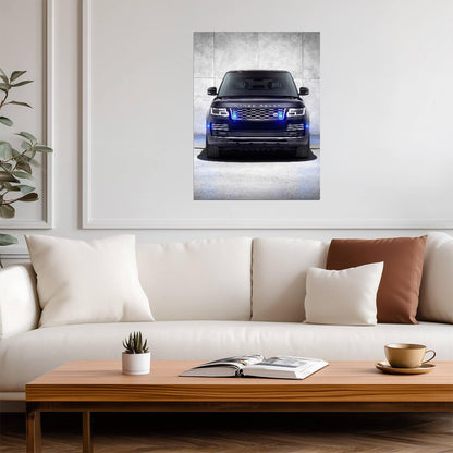 Land Rover Range Rover Sentinel | Armored Luxury SUV Poster | VIP Protection Vehicle Art - Cars Poster