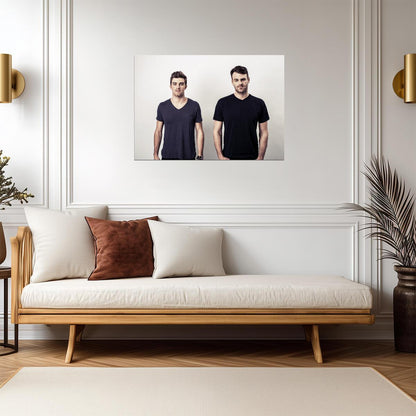The Chainsmokers Studio Portrait | Music Duo Poster | EDM Pop Wall Art - Music Poster