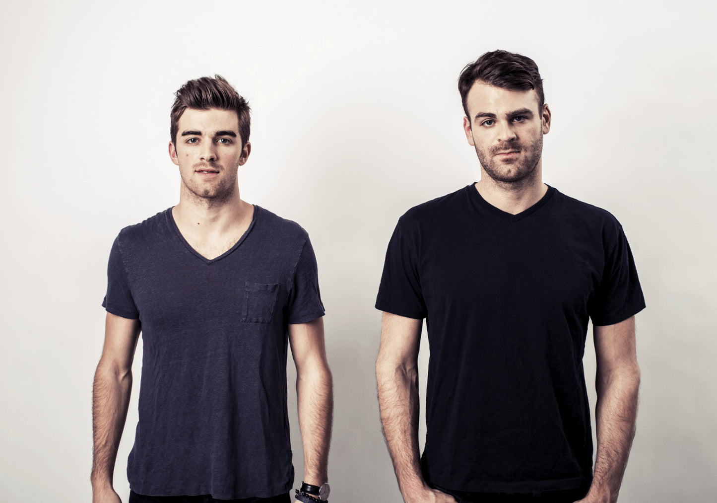 The Chainsmokers Studio Portrait | Music Duo Poster | EDM Pop Wall Art - Music Poster