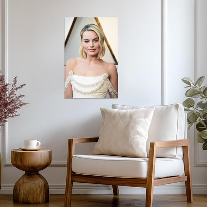 Margot Robbie Print | Actress Poster - Celebrities Poster