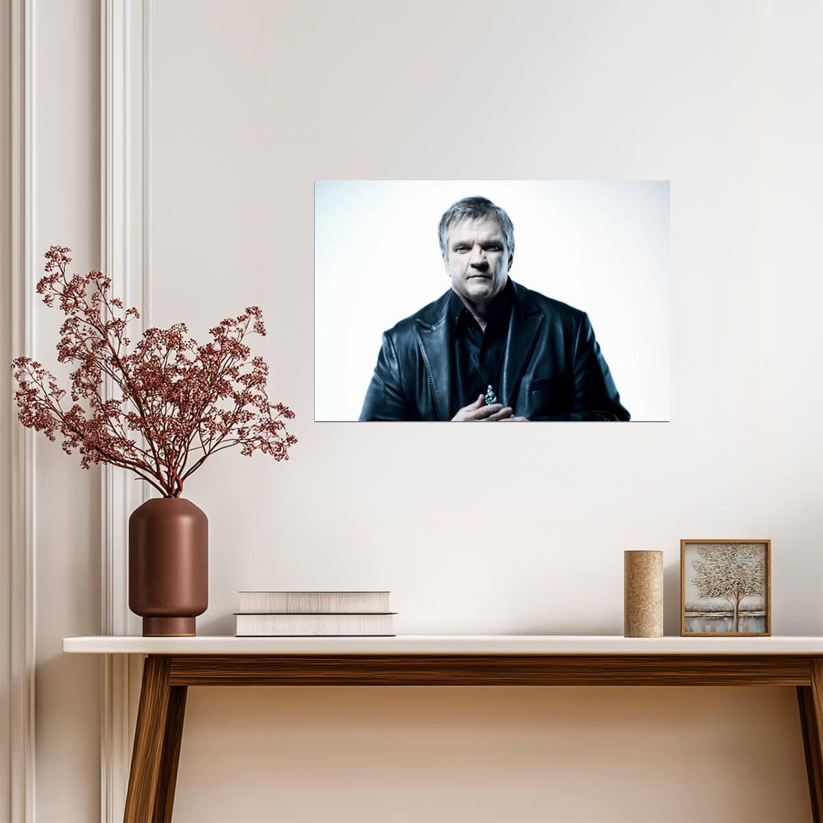 Meat Loaf Poster | Rock Singer Wall Art - Music Poster