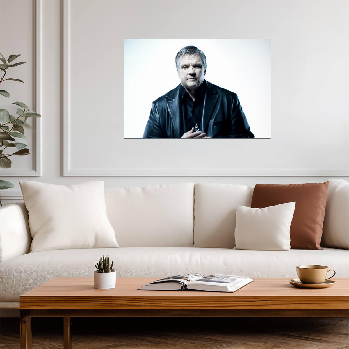 Meat Loaf Poster | Rock Singer Wall Art - Music Poster
