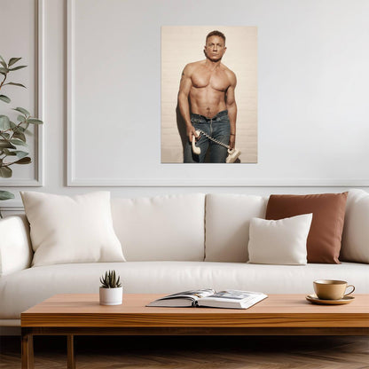 Daniel Craig | British Actor | Movie Star Poster - Celebrities Poster