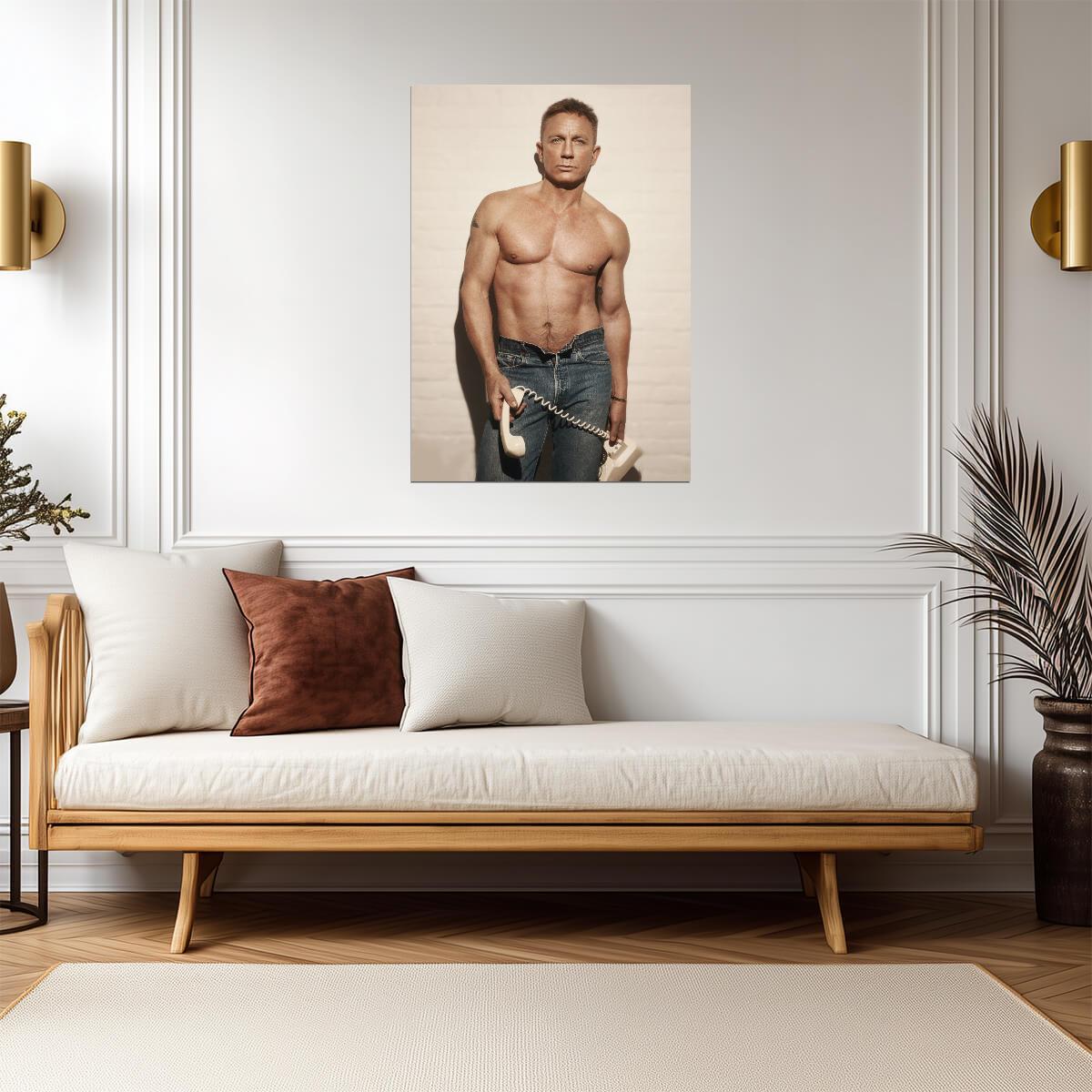 Daniel Craig | British Actor | Movie Star Poster - Celebrities Poster