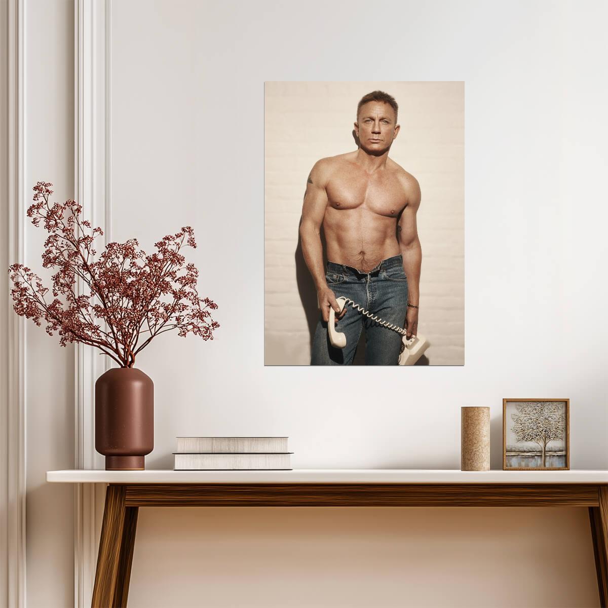 Daniel Craig | British Actor | Movie Star Poster - Celebrities Poster