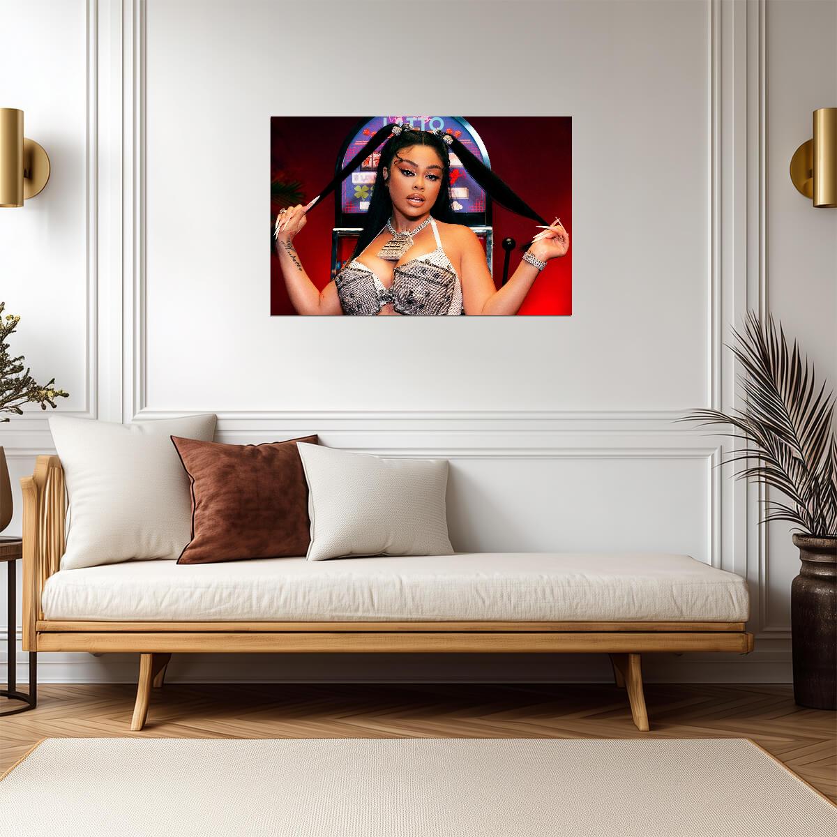 Latto | Modern Hip Hop Music Poster | Female Rapper Wall Art - Music Poster