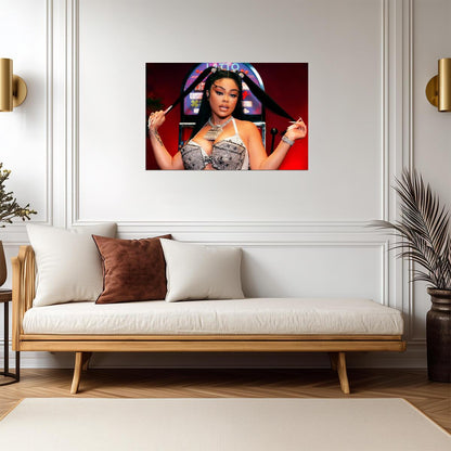 Latto | Modern Hip Hop Music Poster | Female Rapper Wall Art - Music Poster