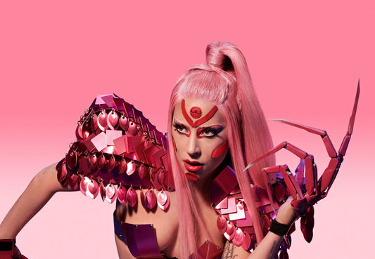Lady Gaga Chromatica Photoshoot | Pink Poster | Pop Music Star Art - Music Poster