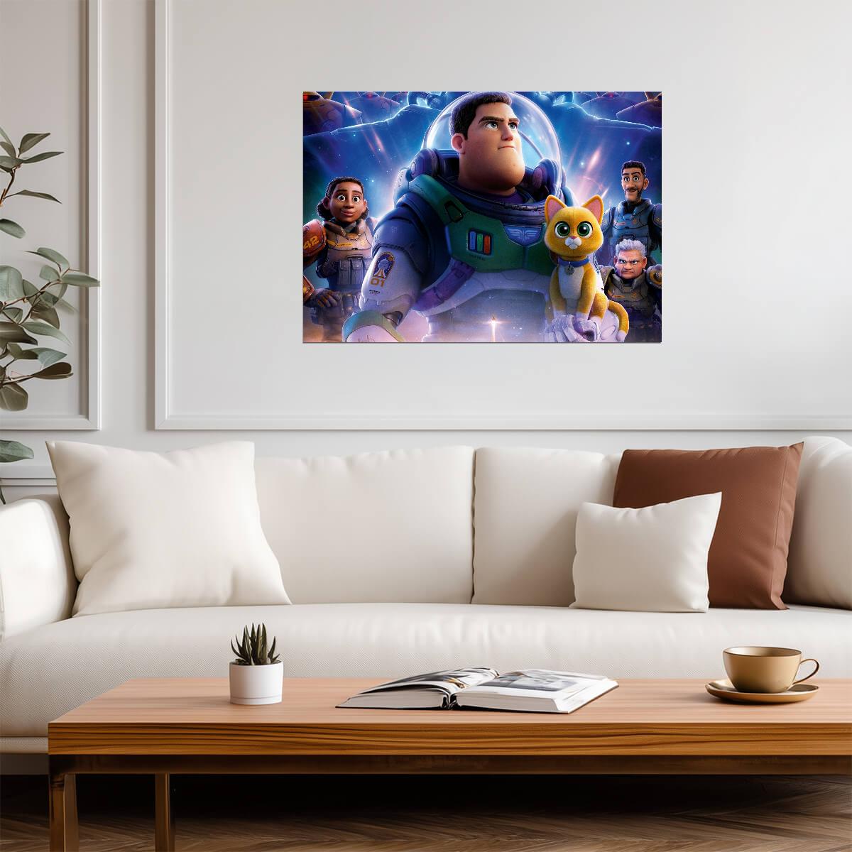 Lightyear Poster | Animated Movie Wall Art - Movies & TV Poster