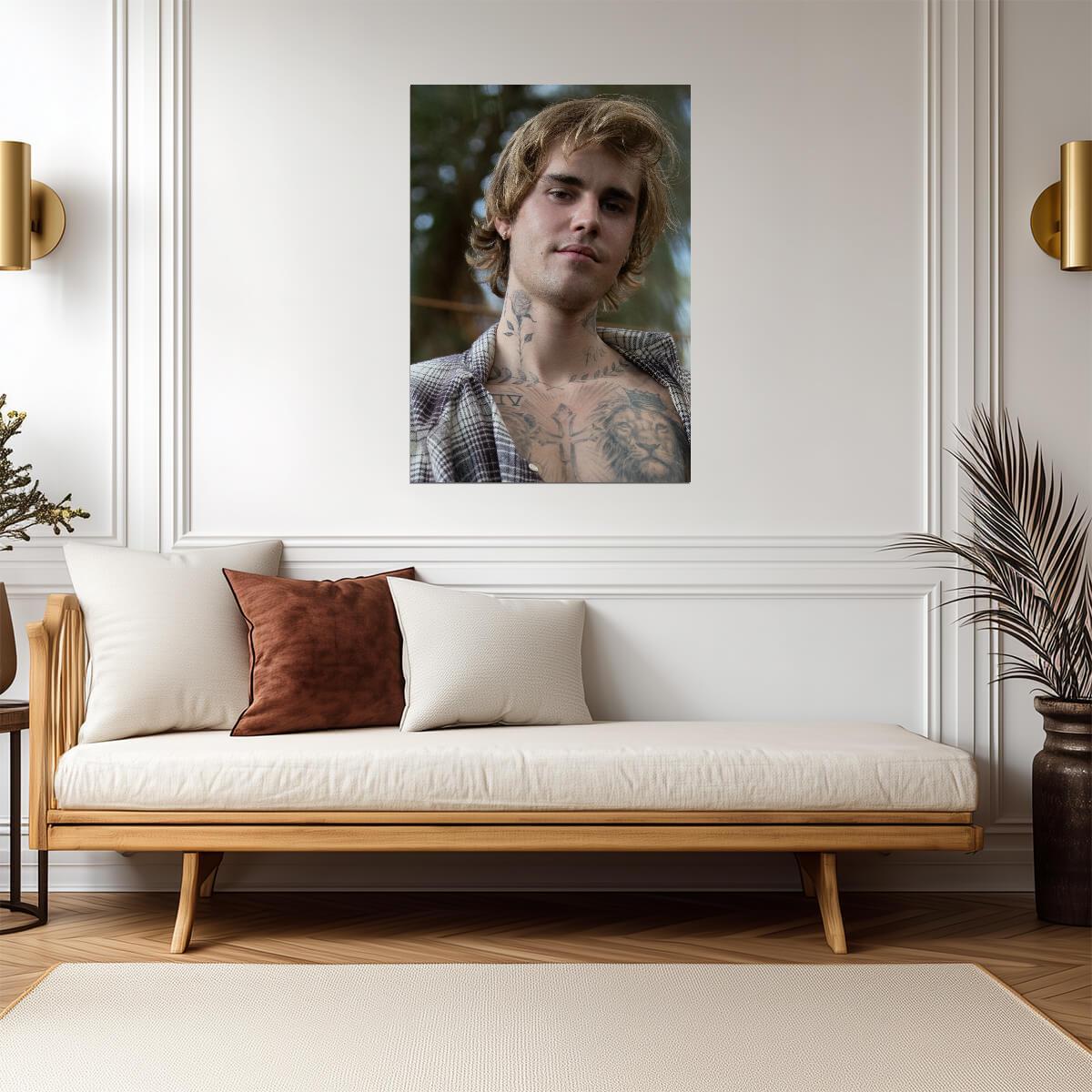 Justin Bieber Poster | Pop Singer Wall Art - Music Poster