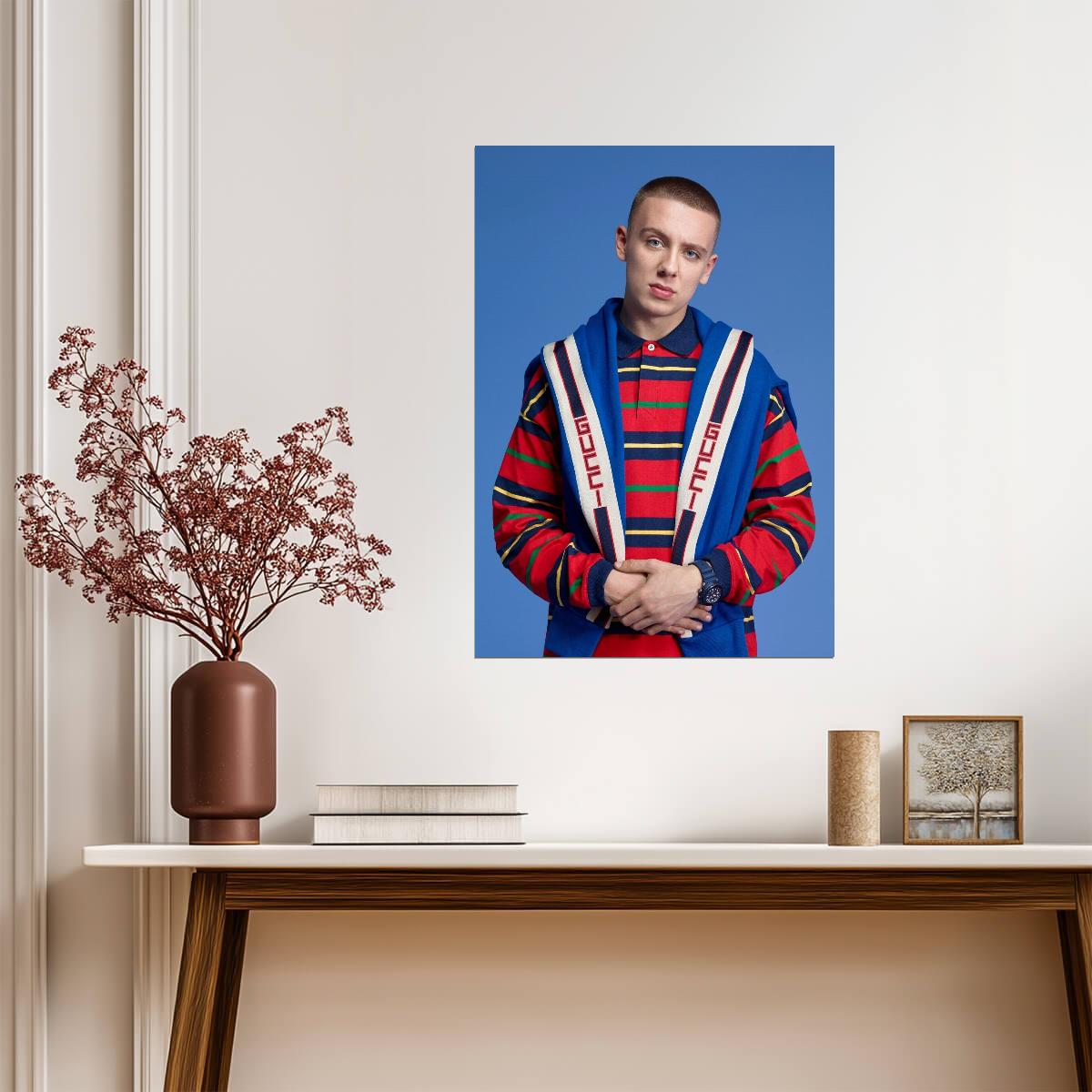 Aitch | British Rapper Portrait | UK Hip Hop Music Poster - Music Poster