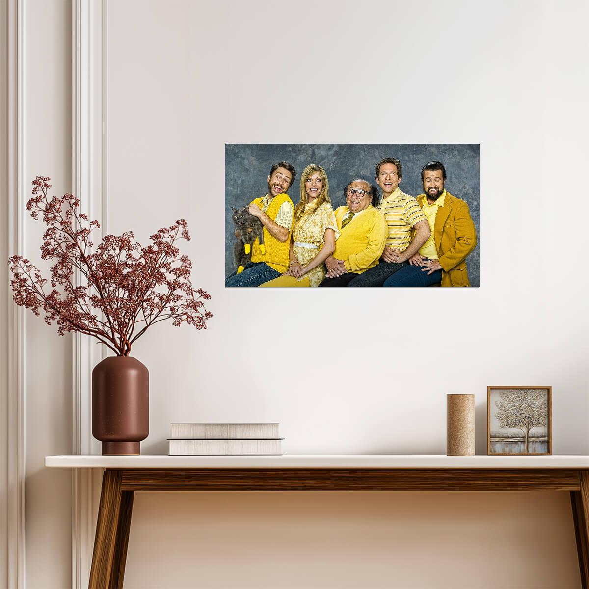It's Always Sunny In Philadelphia | Sitcom Cast | Comedy Series Poster - Movies & TV Poster