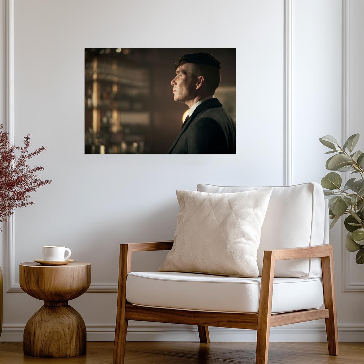 Peaky Blinders Cillian Murphy as Thomas Shelby | Crime TV Show Poster | British Drama Art - Movies & TV Poster