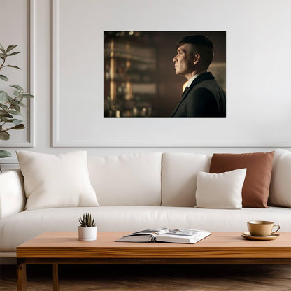 Peaky Blinders Cillian Murphy as Thomas Shelby | Crime TV Show Poster | British Drama Art - Movies & TV Poster