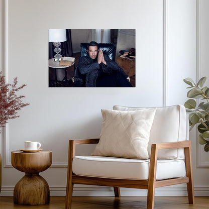 Ben Affleck | Celebrity Portrait Poster | Famous Actor Photoshoot Art - Celebrities Poster