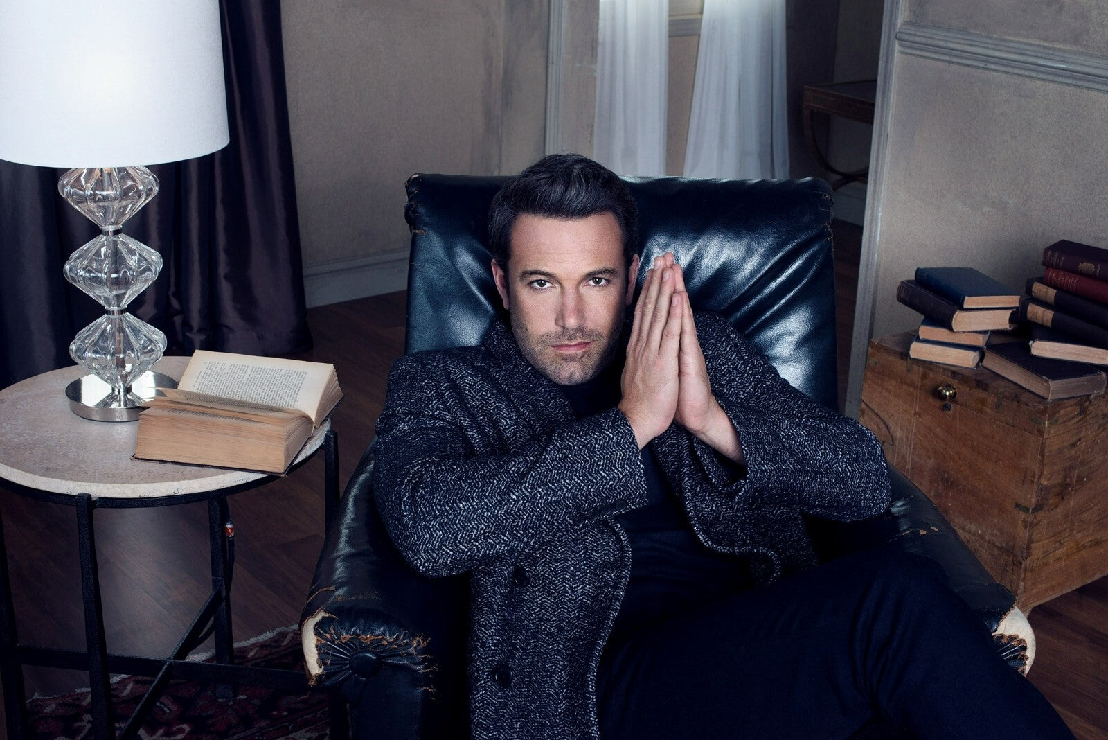 Ben Affleck | Celebrity Portrait Poster | Famous Actor Photoshoot Art - Celebrities Poster