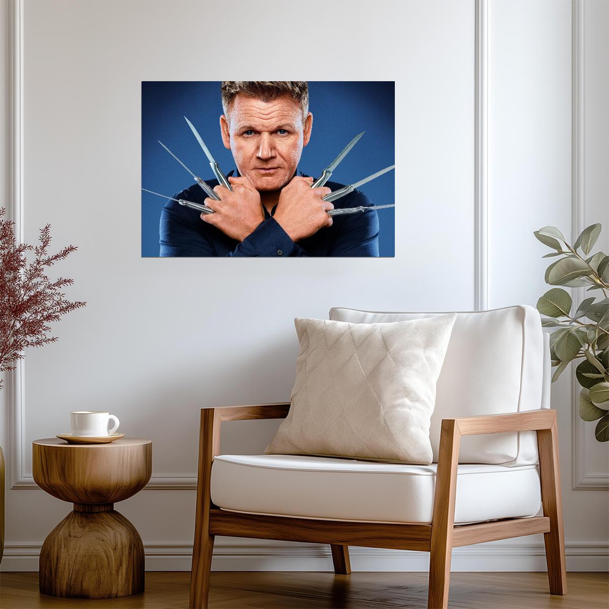 Gordon Ramsay | TV Personality | Foodie Poster - Celebrities Poster