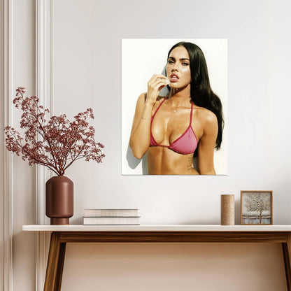 Megan Fox | Famous Actress Photo | Sexy Bikini Poster - Celebrities Poster