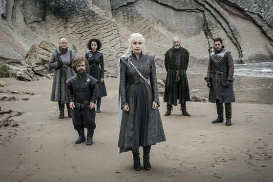Game of Thrones Dragonstone Scene | Cast Photo Poster | Epic Fantasy TV Show Art - Movies & TV Poster
