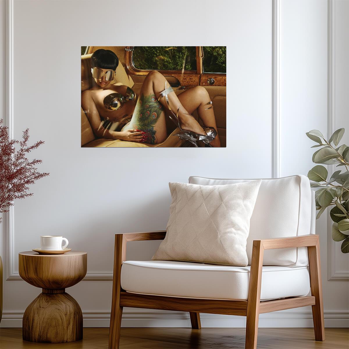 Cardi B | Rap Artist Portrait | Sexy Star Poster - Music Poster