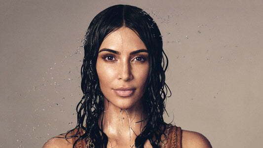 Kim Kardashian Wet Look | Close Up Portrait Poster | Celebrity Wall Art - Celebrities Poster