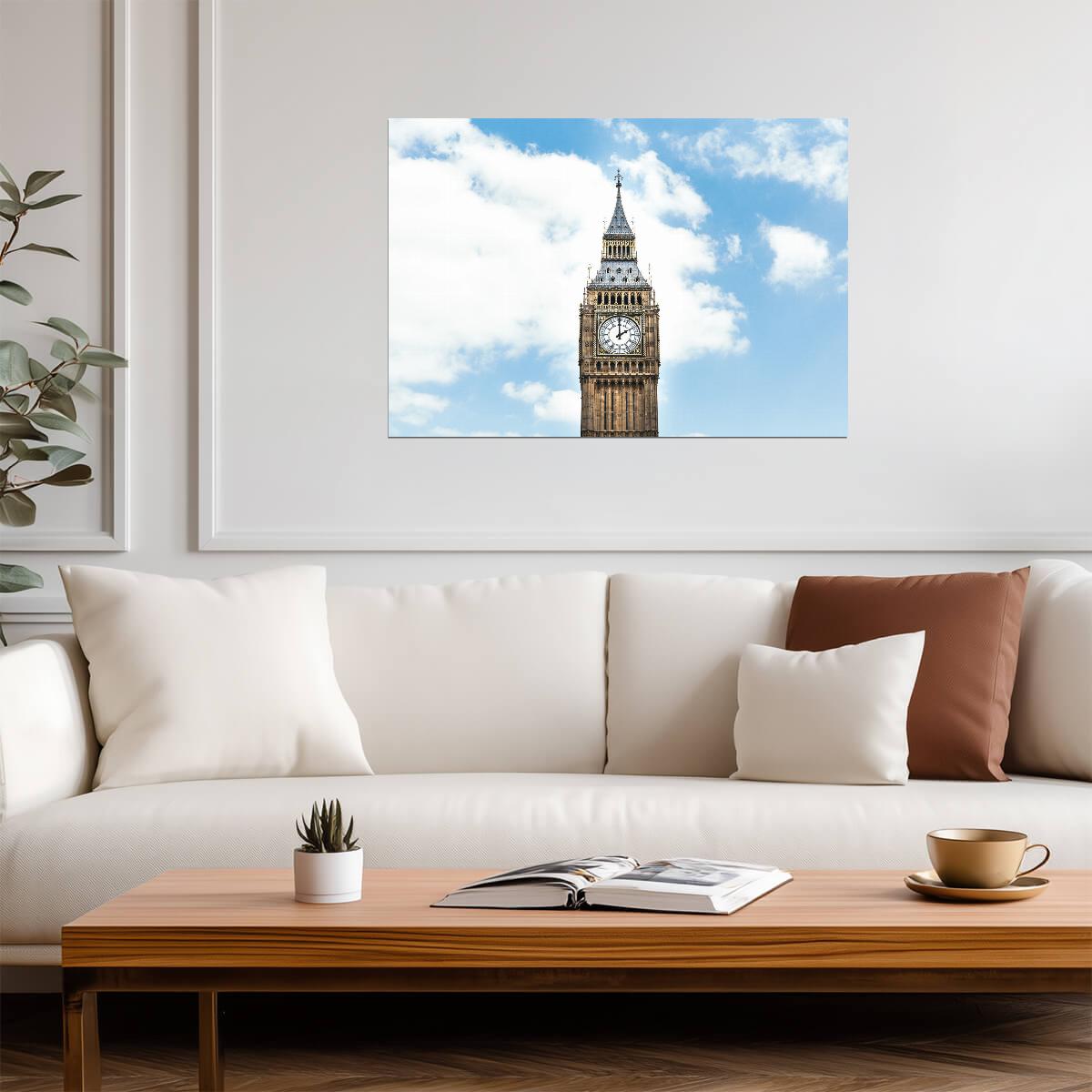 Big Ben London | British Landmark | Architecture Poster - Photography Poster