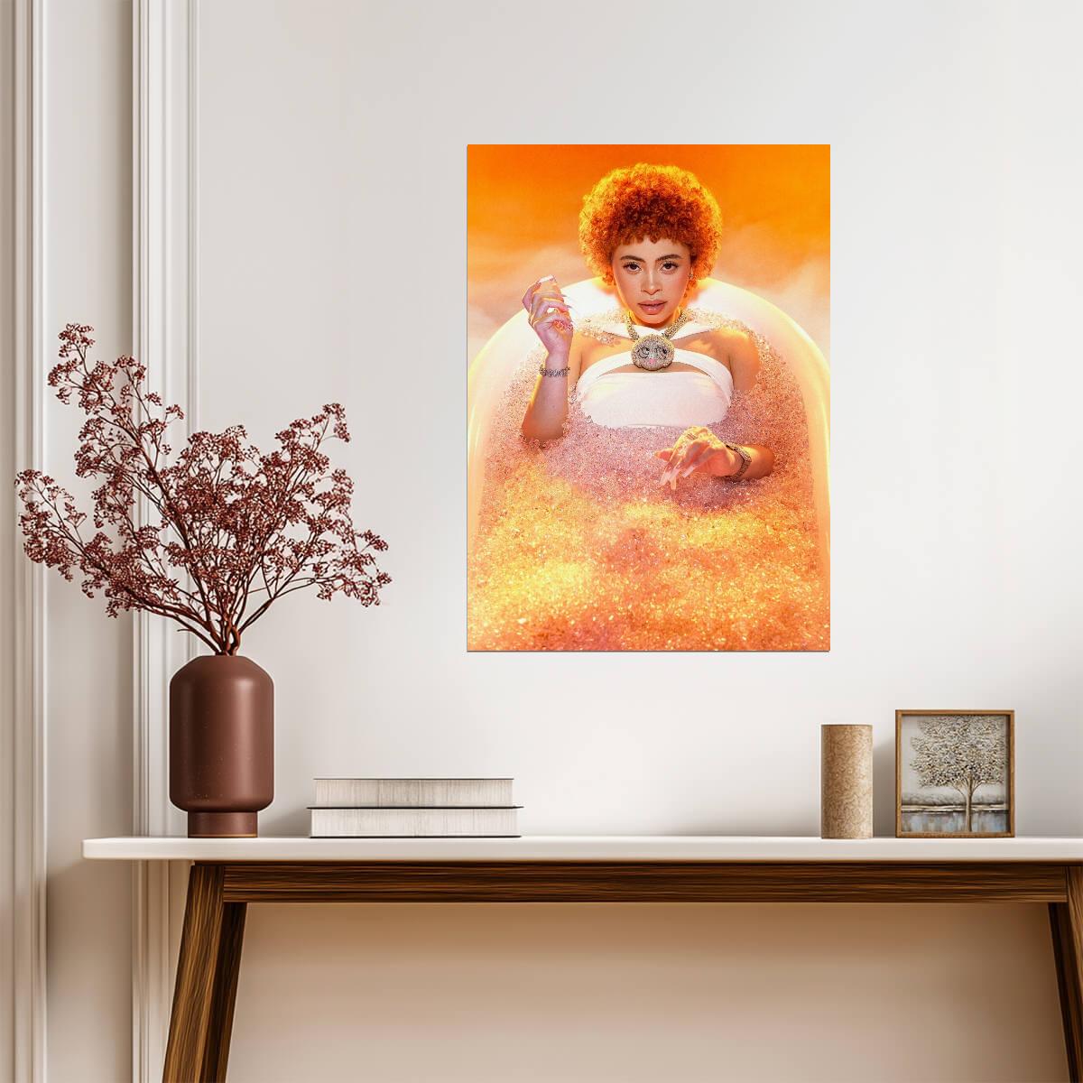 Ice Spice | Vibrant Portrait | Celebrity Poster - Music Poster