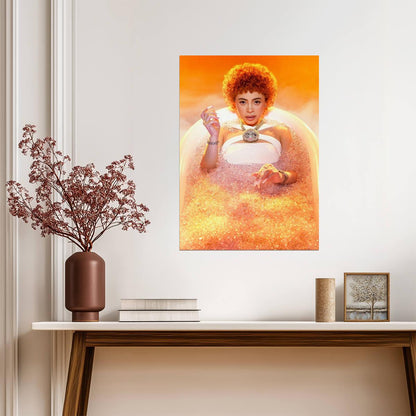 Ice Spice | Vibrant Portrait | Celebrity Poster - Music Poster