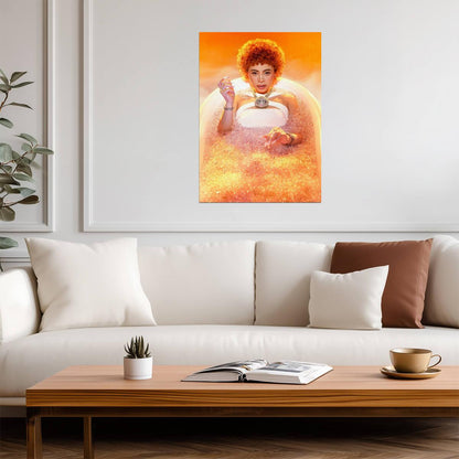 Ice Spice | Vibrant Portrait | Celebrity Poster - Music Poster