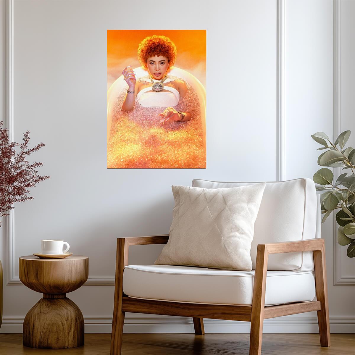 Ice Spice | Vibrant Portrait | Celebrity Poster - Music Poster