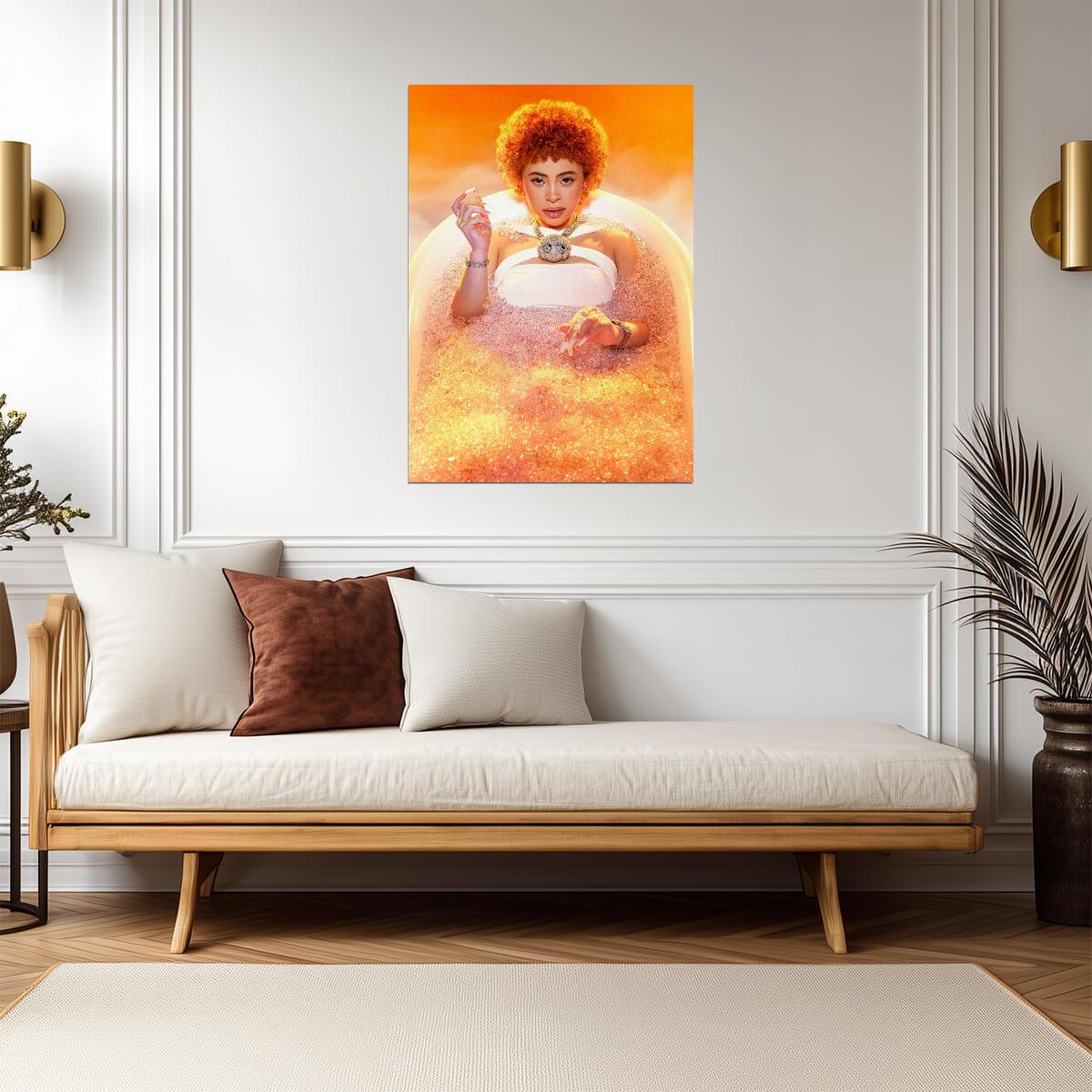 Ice Spice | Vibrant Portrait | Celebrity Poster - Music Poster