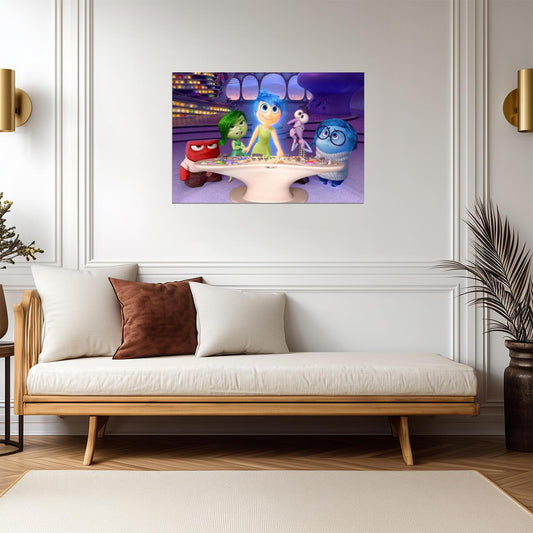 Inside Out | Emotional Characters | Art Poster - Movies & TV Poster