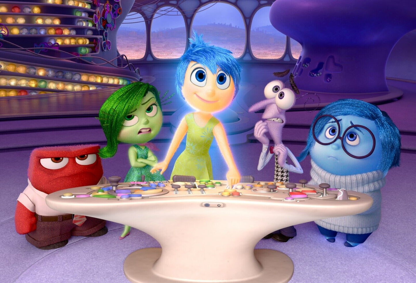 Inside Out | Emotional Characters | Art Poster - Movies & TV Poster
