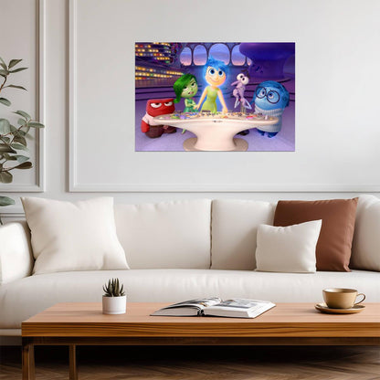 Inside Out | Emotional Characters | Art Poster - Movies & TV Poster