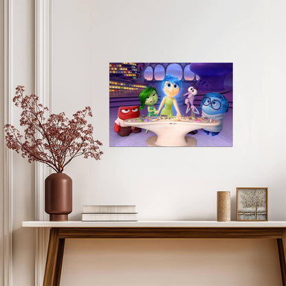 Inside Out | Emotional Characters | Art Poster - Movies & TV Poster